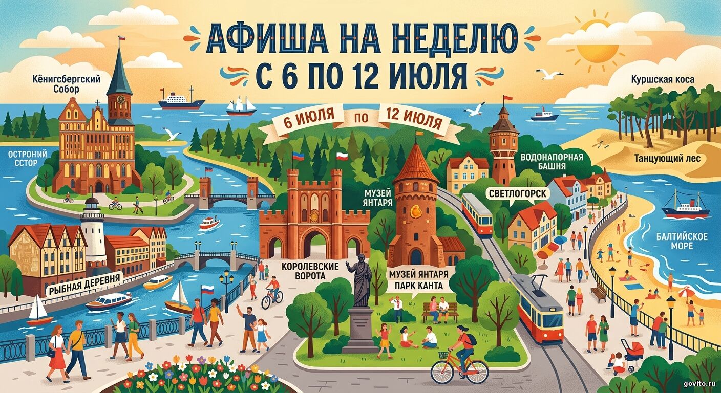 Куда сходить на неделе: 6–12 июля — джаз, стендап и концерты у моря