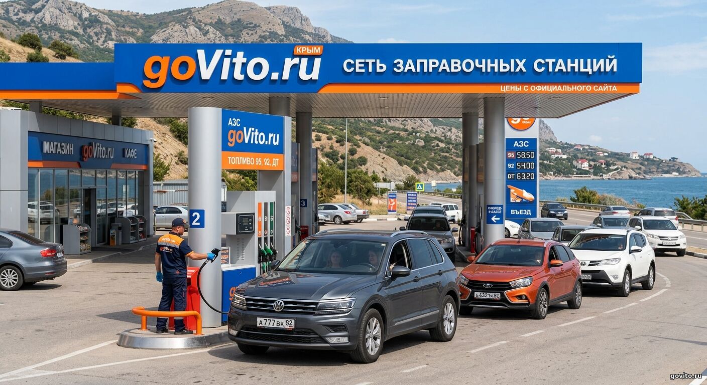 По талонам нет бензина в Крыму